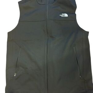The North Face Black Vest Zip-Up Sleeveless Design